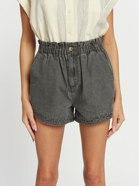 Thread & Supply Washed Hang Loose Denim Shorts